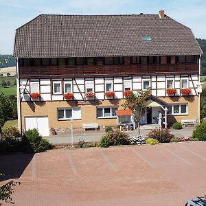 Hotel Garni Zum Reinhardswald Gewissenruh Exterior photo