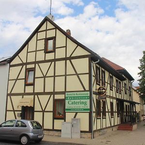 Hotel Und Restaurant Hohenzollern Erfurt Exterior photo