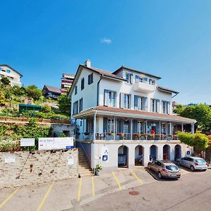 Hotel Auberge de la Gare à Grandvaux Exterior photo