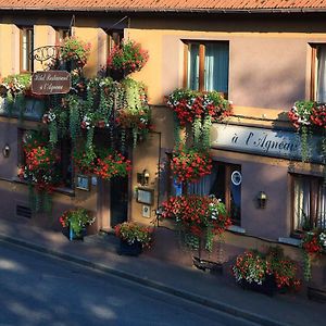 Hotel Restaurant De L'Agneau Pfaffenhoffen Exterior photo