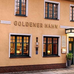 Hotel Gasthof Goldener Hahn à Finsterwalde Exterior photo