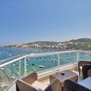 Appartement HV12 - Sea Front Penthouse with unique Views! à San Pawl il-Baħar Exterior photo