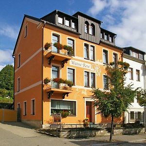 Hotel Pension Weisse Rose, Parkplatz, Fruehstueck, Wlan, Zentral à Bad Elster Exterior photo