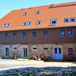 Appartement Urlaubsoase-Lindenhof à Pfaffendorf Exterior photo