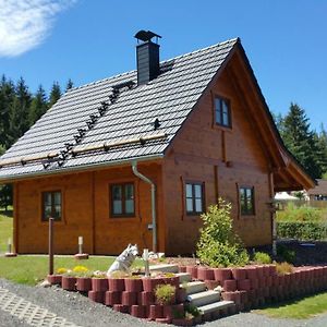 Villa Ferienhaus Wolfs-Revier à Drognitz Exterior photo