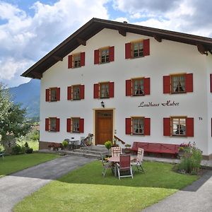 Appartement Landhaus Huber à Elbigenalp Exterior photo