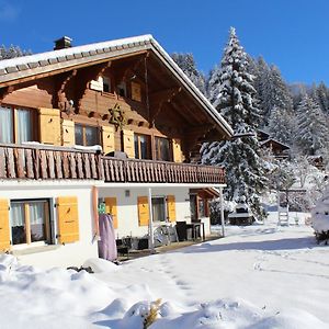 Appartement Chalet Le Slalom à Arveyes Exterior photo