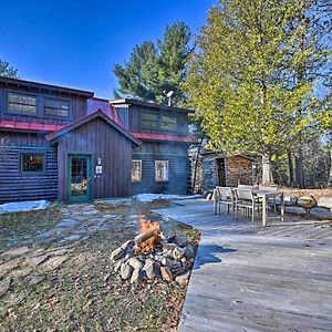 Villa Log Cabin In Wilmington With Hot Tub Near Skiing! Exterior photo