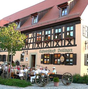 Hôtel Gasthaus Dollinger à Dinkelsbühl Exterior photo