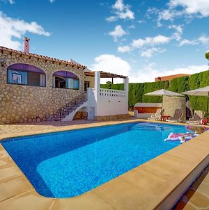 Serene Villa In Calpe With Private Swimming Pool Exterior photo
