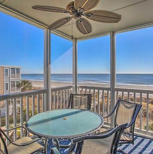 Cozy Beachfront Condo With Pool Access And Views! Myrtle Beach Exterior photo