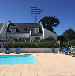 Maison de vacances de 56 m2 dans résidence avec piscine chauffée proche plages Locmaria Exterior photo