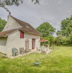 Charming Cottage In Devay With Illuminated Garden Exterior photo