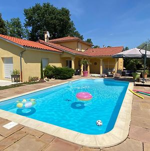Chambres dans villa avec piscine Gleizé Exterior photo