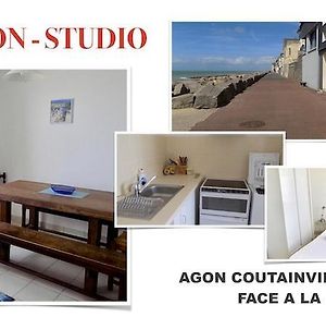 Appartement Studio Option face à la mer à Agon-Coutainville Exterior photo