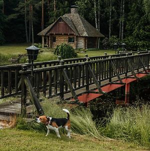 Villa Log Cabin à Kuldīga Exterior photo