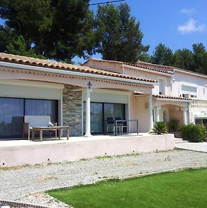 Appartement de 2 chambres avec vue sur la mer jacuzzi et jardin clos a La Cadiere d'Azur a 5 km de la plage Exterior photo