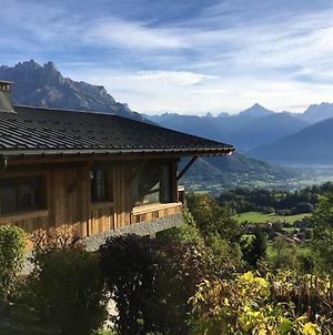 Chalet With 5 Bedrooms In Cordon With Wonderful Mountain View Furnished Terrace And Wifi Exterior photo