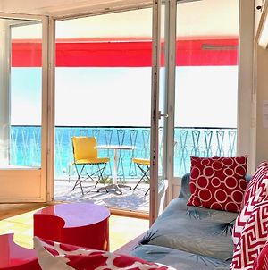ApartHotel Riviera - Promenade des anglais - 1 Bedroom AC apartement - Amazing Sea View - Large terrasse - Balcon Vague Bleue Nice Exterior photo
