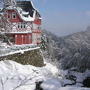 Waldgaststatte Und Berghotel Steinerne Renne Wernigerode Exterior photo
