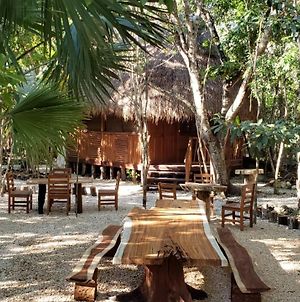 Hôtel Aldea Maya-Ha Cabanas Con Cenotes à Puerto Morelos Exterior photo