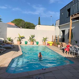 Appartement Duplex indépendant avec accès piscine à Vendargues Exterior photo
