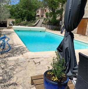 Villa FONT NOUVELLE maison de charme Drôme Provençale, 6 ou 10 personnes avec piscine à Plaisians Exterior photo