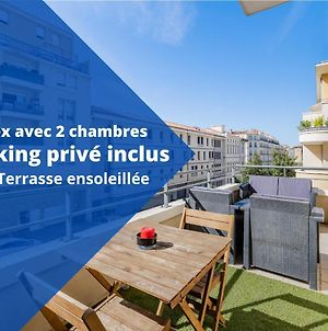 La Joliette; Duplex 2 chambres, PARKING INCLUS+ Terrasse+ ascenseur Marseille Exterior photo
