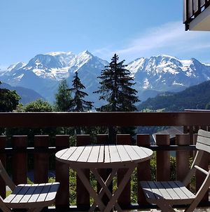 Appartement Saint Gervais les Bains vue imprenable Mont Blanc Exterior photo