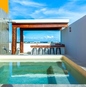 Villa Hacienda Style Apt With Oceanview Roof Pool & Cenote! à Playa del Carmen Exterior photo