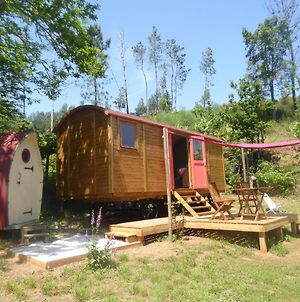 Rosa The Cosy Cabin - Gypsy Wagon - Shepherds Hut, River Views Off-Grid Eco Living Pedrogao Grande Exterior photo