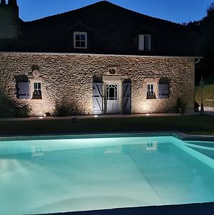 Villa Le DOMAINE de MERLANDE -demeure de charme avec piscine à La Lande  Exterior photo