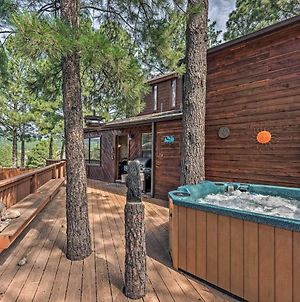 Villa Cozy Ruidoso Cabin With Large Deck And Wet Bar! Exterior photo