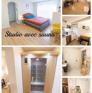 Appartement PRESTIGELOC Luxury Studio avec ou sans SAUNA - Coeur d'Orléans - La Loire Exterior photo