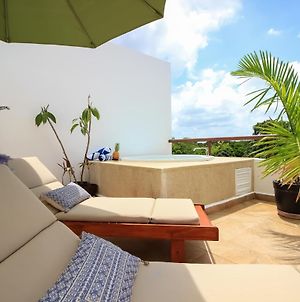 Appartement 2Story Penthouse With Hot Tub Panoramic Jungle Views Charming Balcony In Bahia Principe à Akumal Exterior photo
