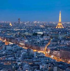 Vue Tour Eiffel - Arc de Triomphe - 3 chambres Levallois-Perret Exterior photo