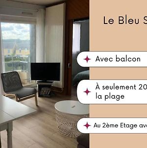 Appartement Bleu Salé - F2 Courseulles avec balcon Exterior photo