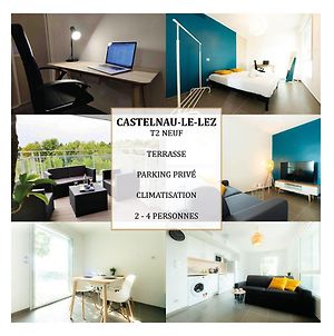 Appartement T2 – Moderne et Business – La Conciergerie Martinkey’s à Castelnau-le-Lez Exterior photo