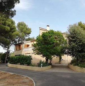 Gîte dans villa provençale sous les pins Uchaux Exterior photo