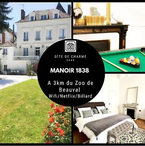 Villa Manoir 1838 à - 3 km du Zoo de Beauval&proche des châteaux à Saint-Aignan  Exterior photo