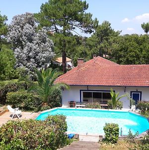 Villa L'OUSTAL avec piscine entre lac et océan pour 8-10 personnes Soorts-Hossegor Exterior photo
