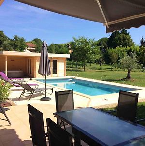 Villa de 4 chambres avec piscine privee spa et jardin clos a Prayssac Exterior photo