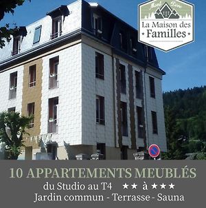 La Maison des Familles 10 appartements Le Mont-Dore Exterior photo