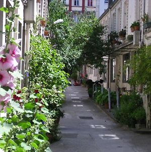 Appartement Cité Pilleux - Charming Studio in a flowery pedestrian lane à Paris Exterior photo