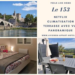 Avignon Appart Hôtel contemporain au calme avec vue Rochefort-du-Gard Exterior photo