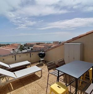 Appartement Duplex terrasse vue mer accès plage et piscine... à Frontignan Exterior photo
