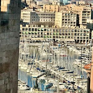 Appartement Luxe calme et volupté avec vue panoramique sur le vieux port à Marseille Exterior photo