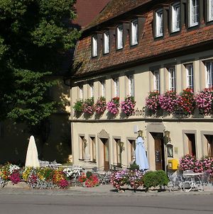 Hôtel Schwarzes Lamm à Rothenburg ob der Tauber Exterior photo