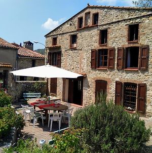 Les Ecuries, Traditional Stone Farmhouse With Pool Marquixanes Exterior photo