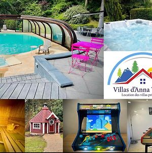 Villa 250m2 avec PISCINE chauffée&SPA&kota-grill&sauna Saint-Die-des-Vosges Exterior photo